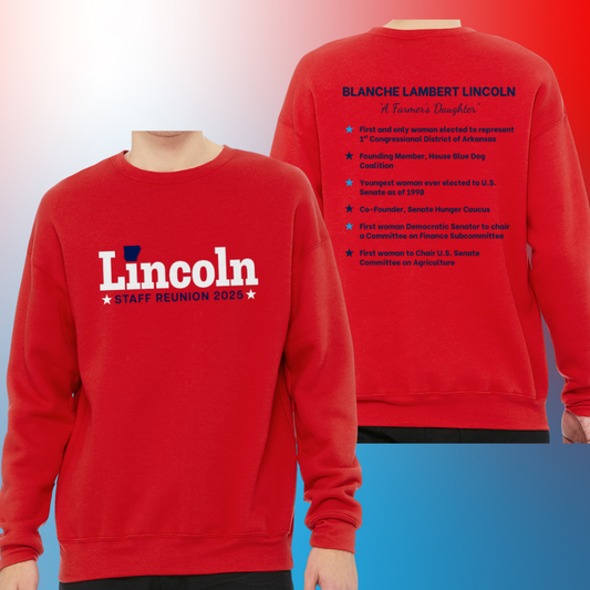 Classic Lincoln Logo Bella Canvas Fleece