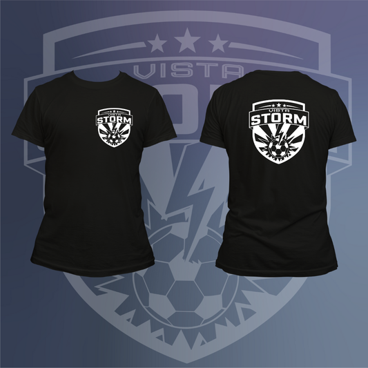 Storm White Pocket Logo T