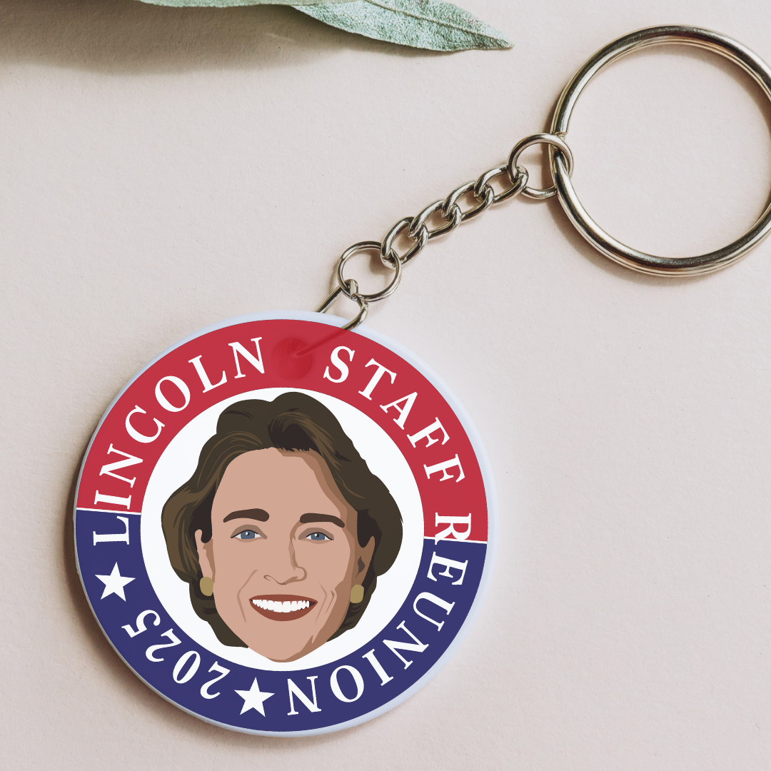 Reunion Logo Keychain