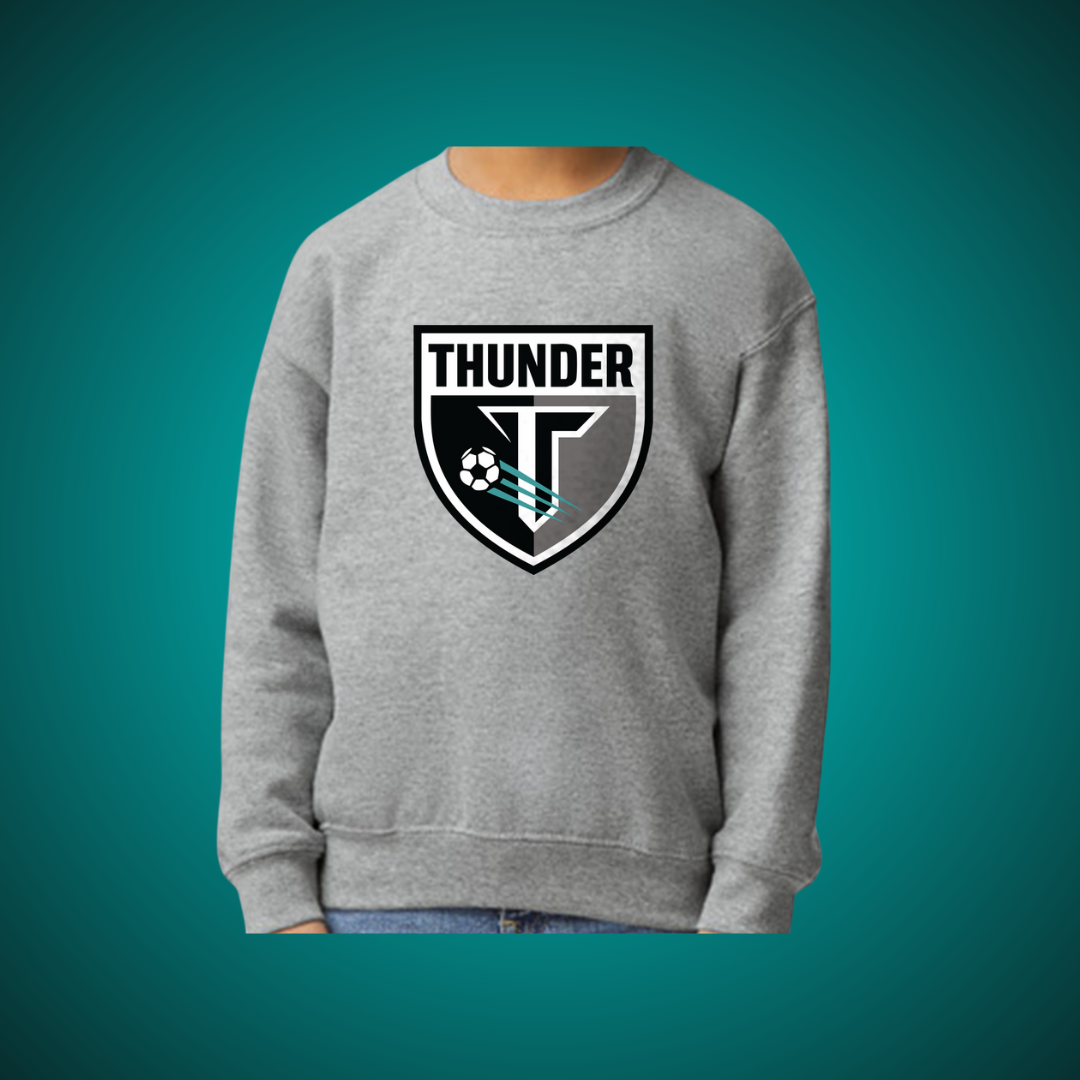Youth Thunder Large Logo Crew