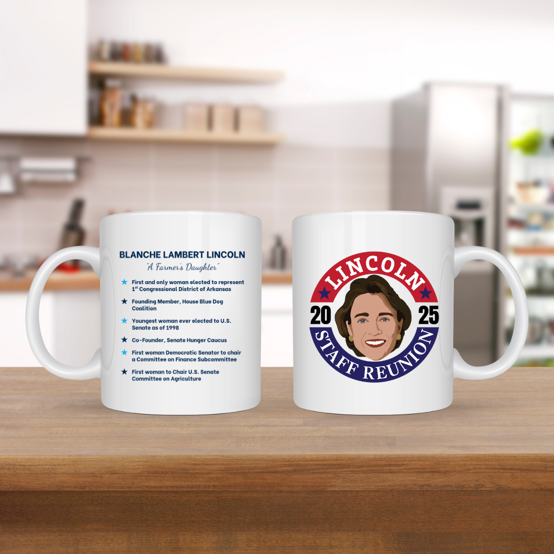 Coffee Mug w/ Reunion Logo & Historical Firsts