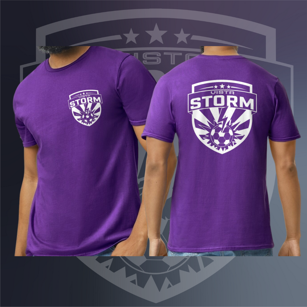 Storm White Pocket Logo T