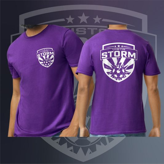 Storm White Pocket Logo T
