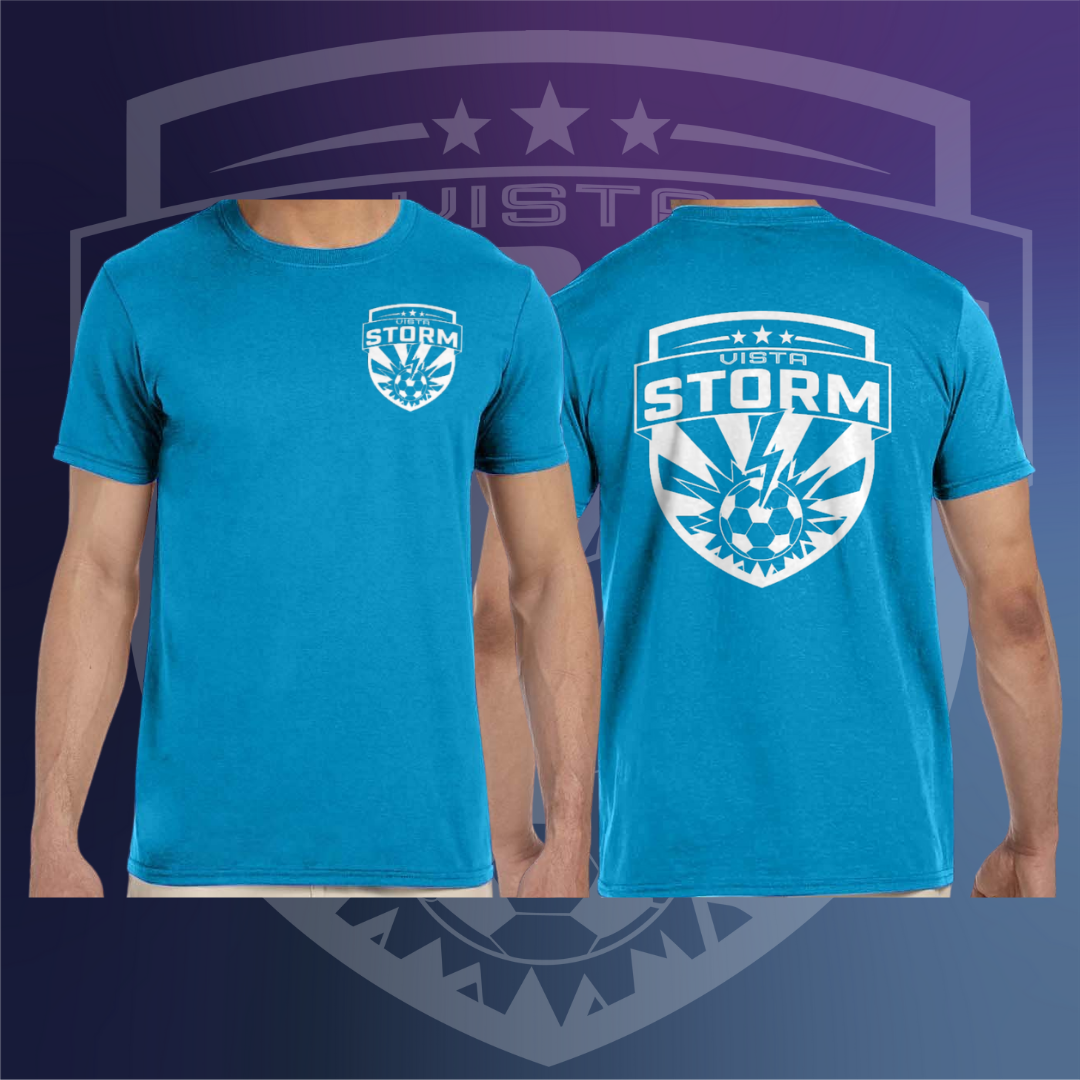 Storm White Pocket Logo T