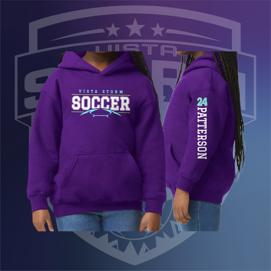 Personalized Youth Storm Hoodie