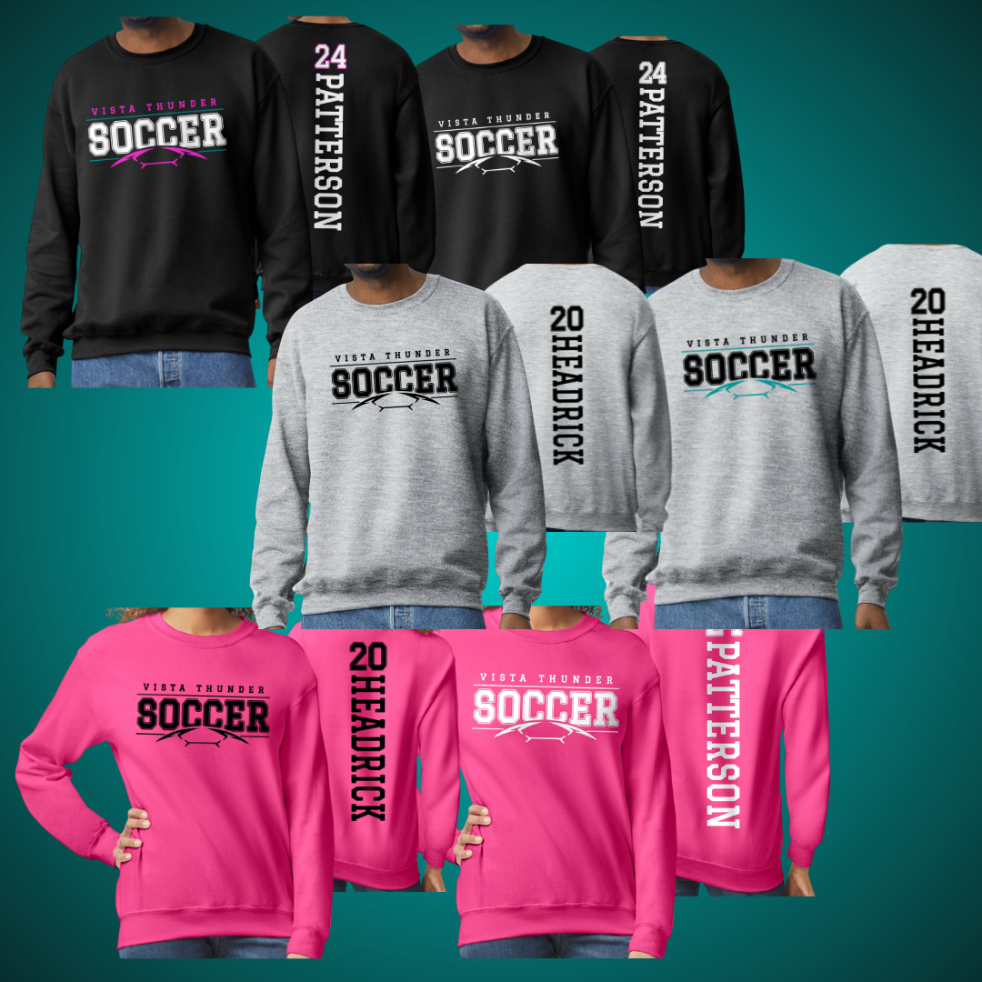 Thunder Personalized Crew