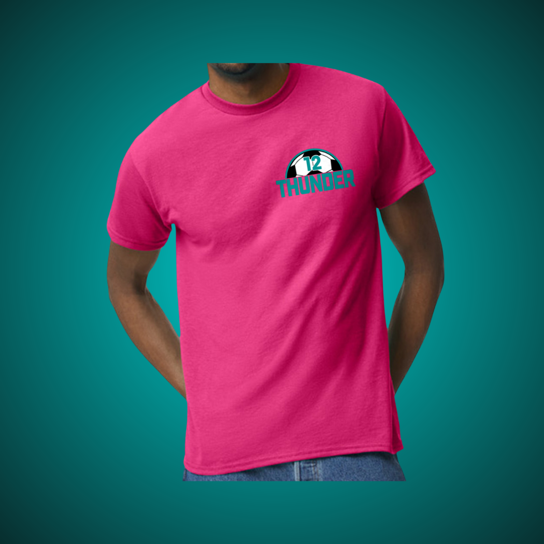 Thunder Personalized Number T - Small Design