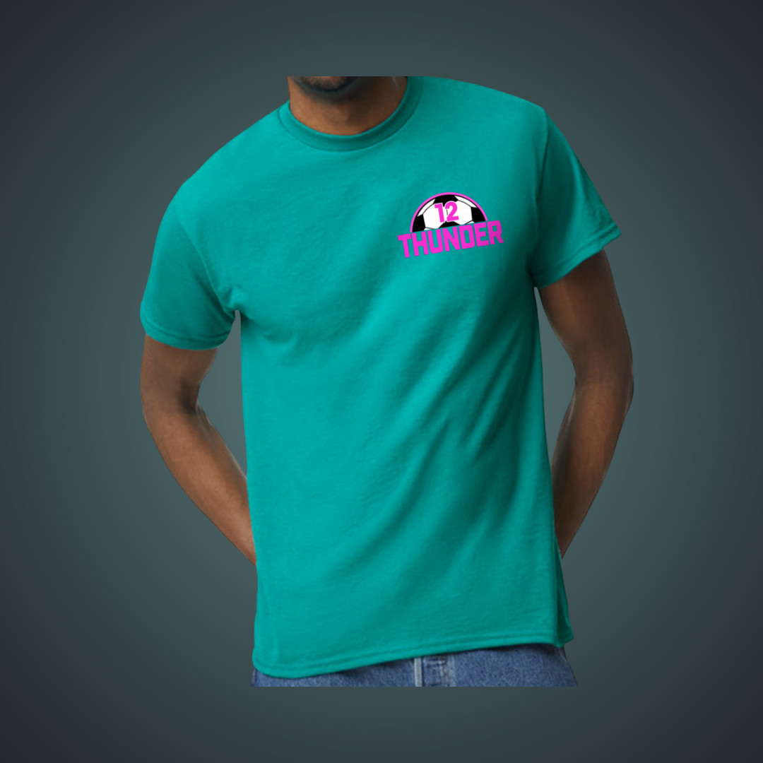 Thunder Personalized Number T - Small Design