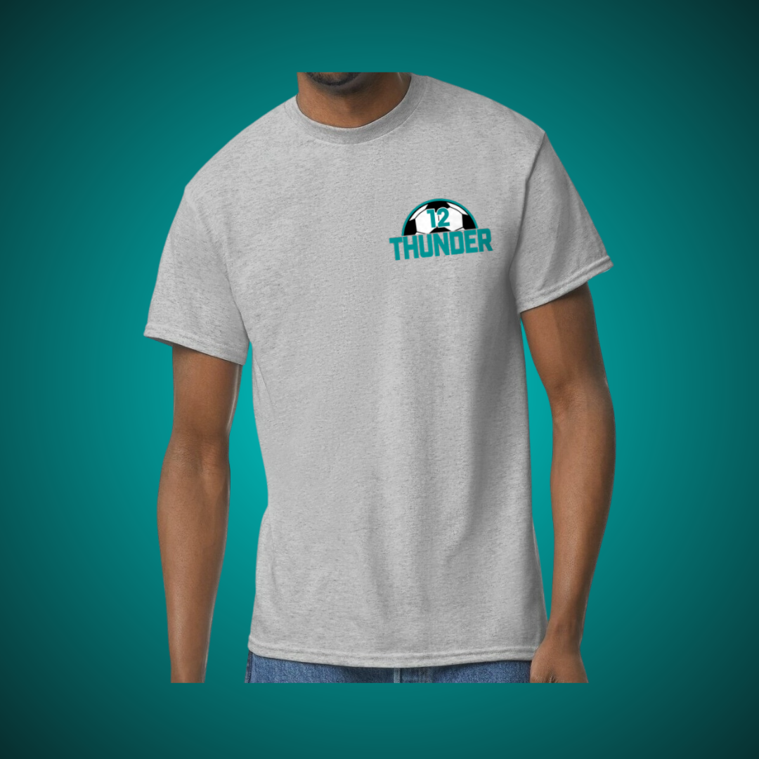 Thunder Personalized Number T - Small Design