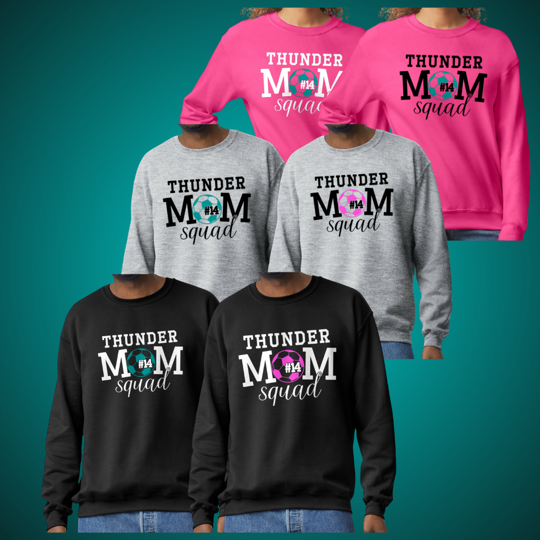 Thunder Mom Squad Crew