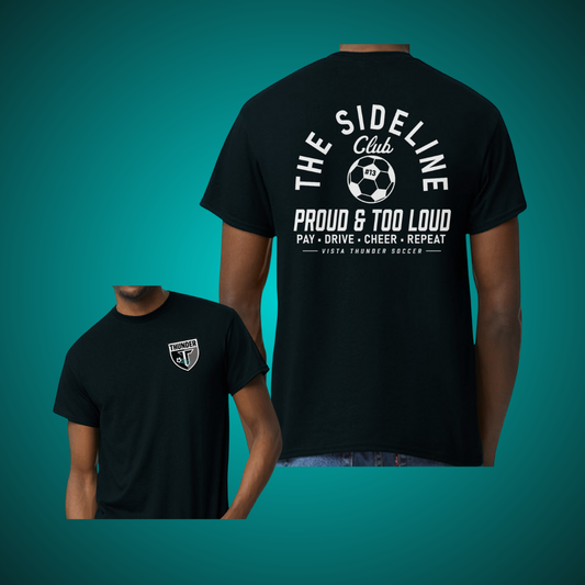 Thunder Sideline Club T w/ Logo on Front