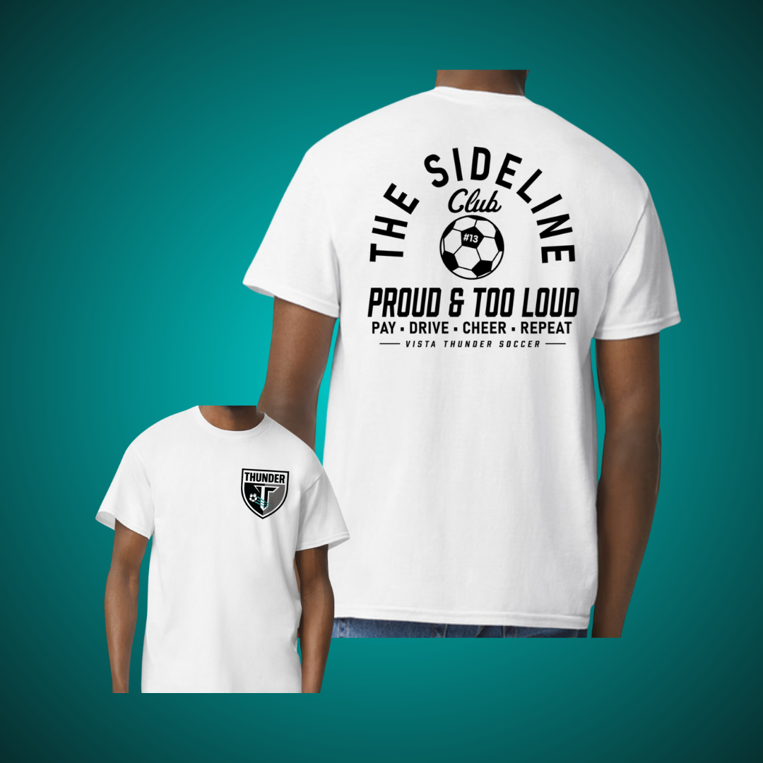 Thunder Sideline Club T w/ Logo on Front
