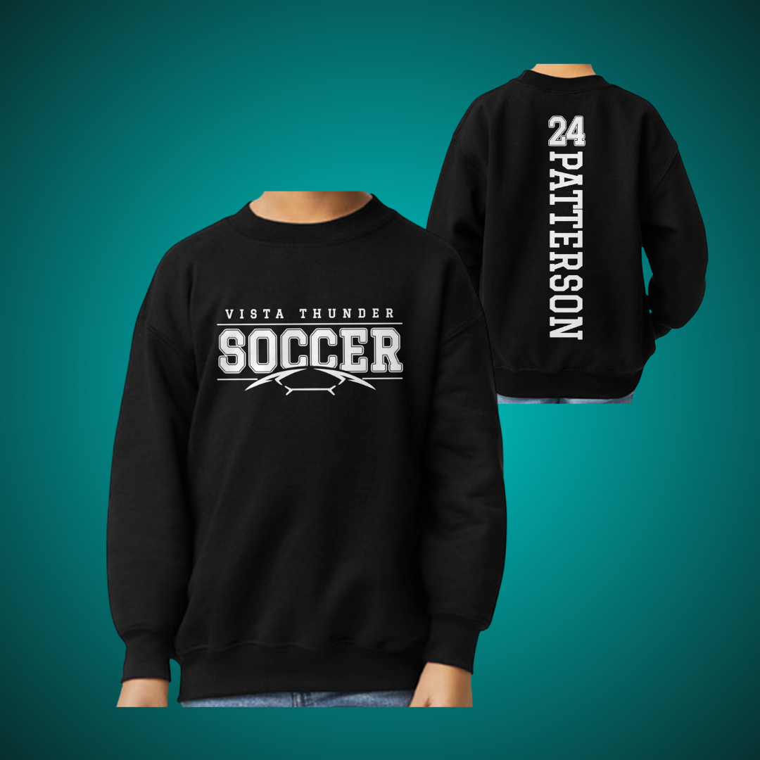 Youth Thunder Personalized Crew