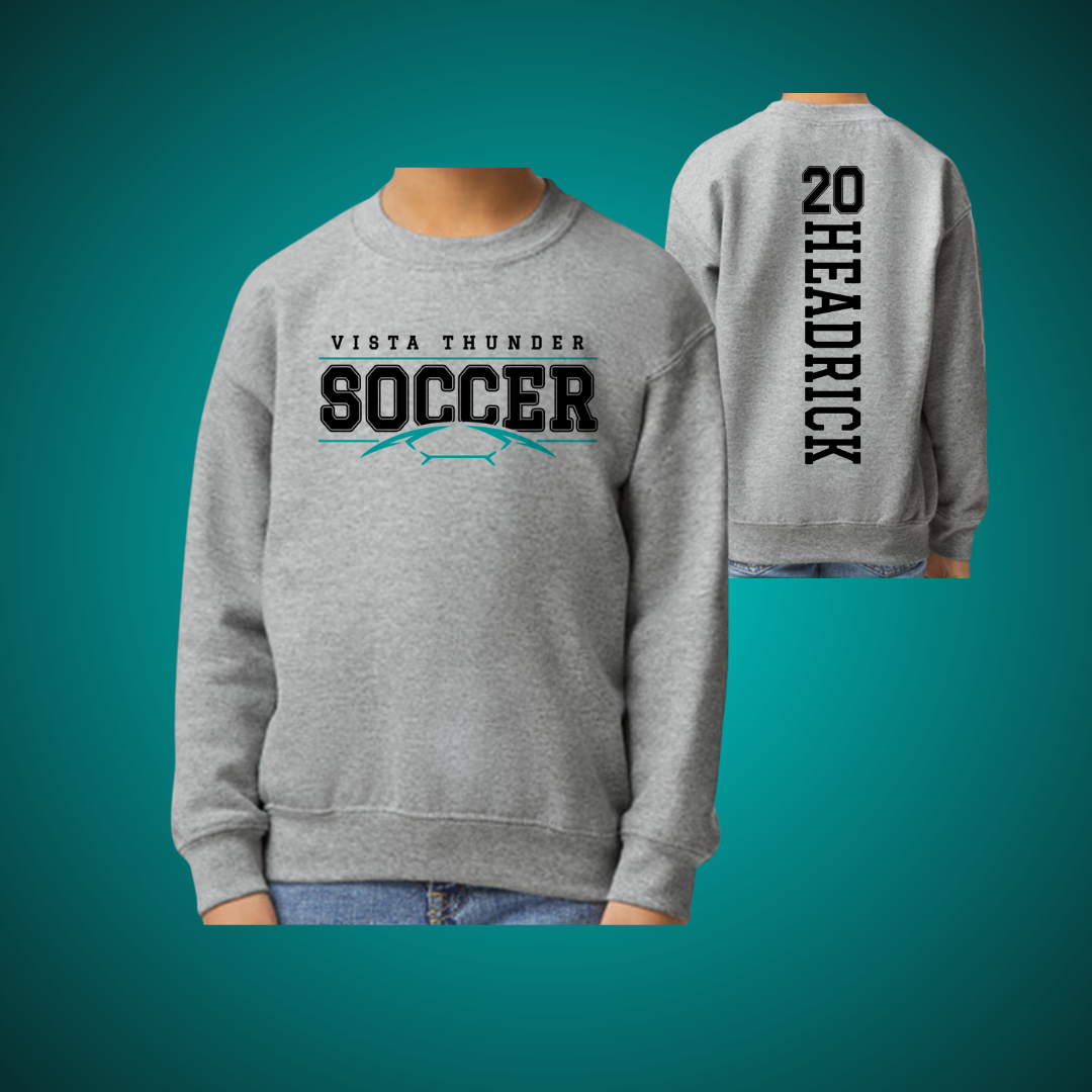 Youth Thunder Personalized Crew